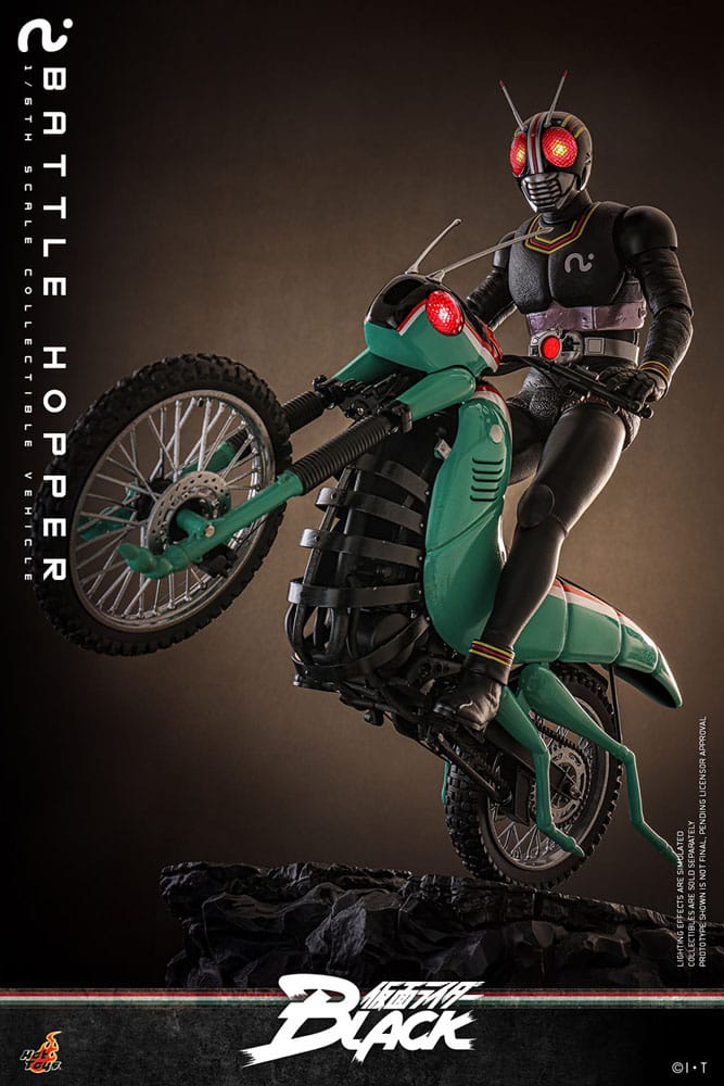 Kamen Rider Black Vehicle 1/6 Battle Hopper 36 cm 4895228622419