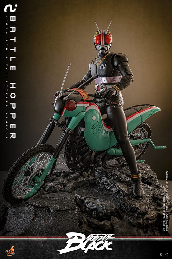 Kamen Rider Black Vehicle 1/6 Battle Hopper 36 cm 4895228622419