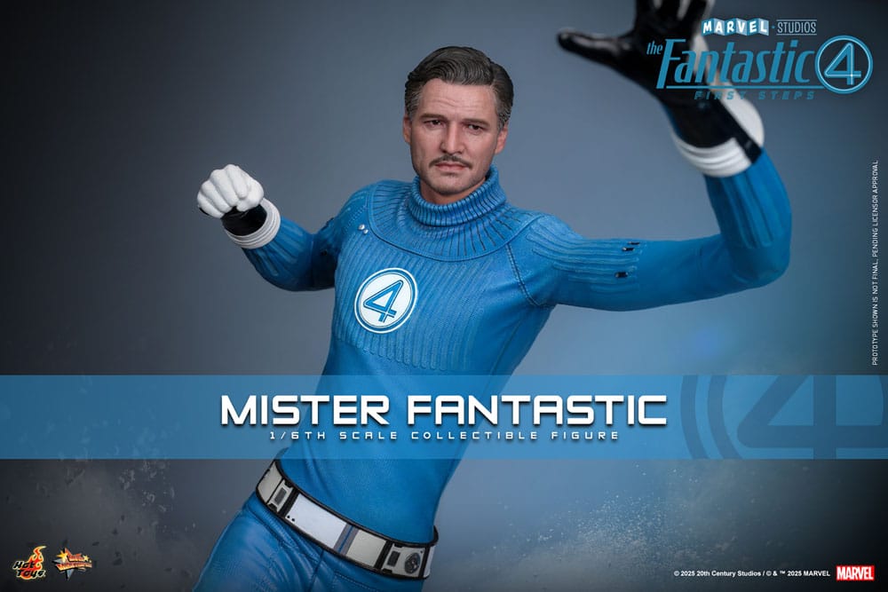 The Fantastic Four: First Steps Movie Masterpiece Action Figure 1/6 Mister Fantastic 30 cm 4895228622457