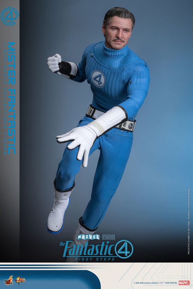 The Fantastic Four: First Steps Movie Masterpiece Action Figure 1/6 Mister Fantastic 30 cm 4895228622457