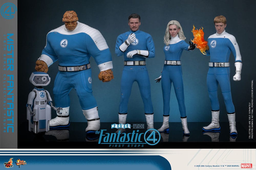 The Fantastic Four: First Steps Movie Masterpiece Action Figure 1/6 Mister Fantastic 30 cm 4895228622457