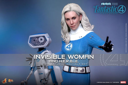 The Fantastic Four: First Steps Movie Masterpiece Action Figure 2-Pack 1/6 Invisible Woman & H.E.R.B.I.E. 28 cm 4895228622518