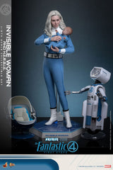 The Fantastic Four: First Steps Movie Masterpiece Action Figure 2-Pack 1/6 Invisible Woman & H.E.R.B.I.E. 28 cm 4895228622518