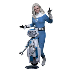 The Fantastic Four: First Steps Movie Masterpiece Action Figure 2-Pack 1/6 Invisible Woman & H.E.R.B.I.E. 28 cm 4895228622518
