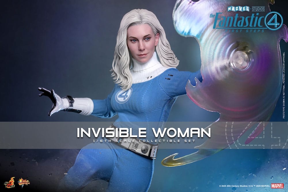 The Fantastic Four: First Steps Movie Masterpiece Action Figure 1/6 Invisible Woman 28 cm 4895228622495