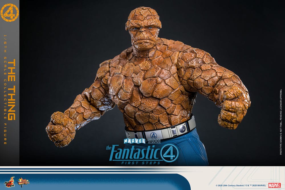 The Fantastic Four: First Steps Movie Masterpiece Action Figure 1/6 The Thing 31 cm 4895228621702