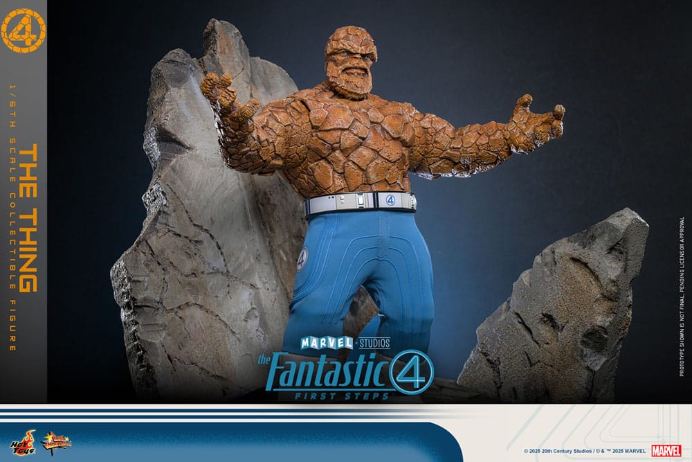 The Fantastic Four: First Steps Movie Masterpiece Action Figure 1/6 The Thing 31 cm 4895228621702