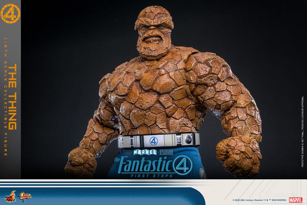 The Fantastic Four: First Steps Movie Masterpiece Action Figure 1/6 The Thing 31 cm 4895228621702