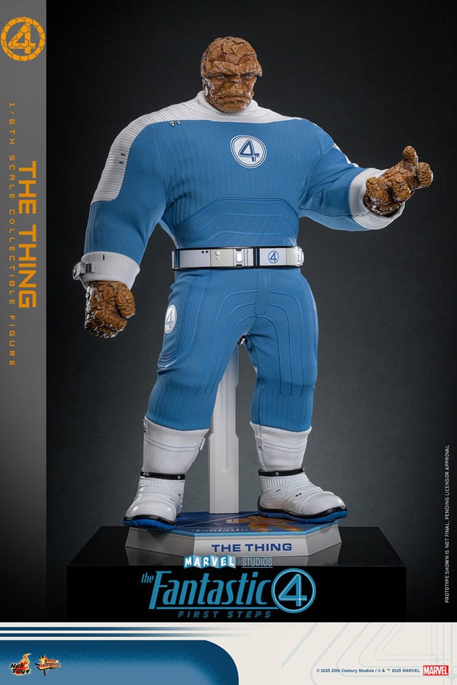 The Fantastic Four: First Steps Movie Masterpiece Action Figure 1/6 The Thing 31 cm 4895228621702