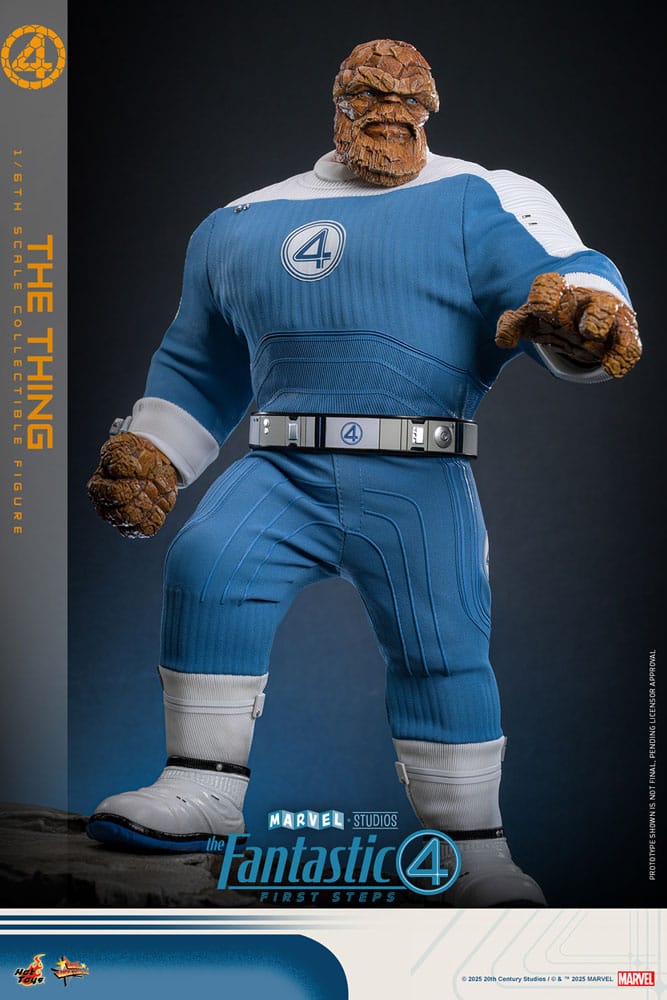 The Fantastic Four: First Steps Movie Masterpiece Action Figure 1/6 The Thing 31 cm 4895228621702