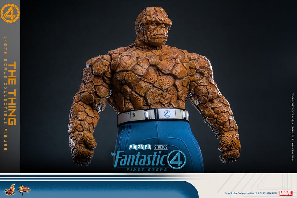 The Fantastic Four: First Steps Movie Masterpiece Action Figure 1/6 The Thing 31 cm 4895228621702