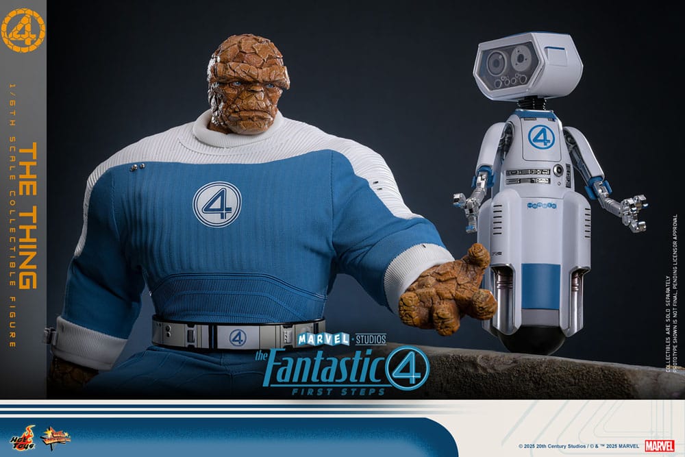 The Fantastic Four: First Steps Movie Masterpiece Action Figure 1/6 The Thing 31 cm 4895228621702