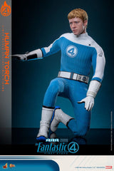 The Fantastic Four: First Steps Movie Masterpiece Action Figure 1/6 Human Torch 30 cm 4895228622785