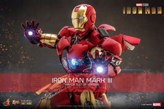 Iron Man Movie Masterpiece Diecast Action Figure 1/6 Iron Man Mark III (Armor Suit Up Version) 32 cm 4895228622532