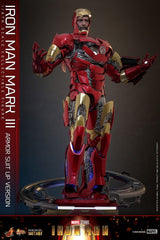 Iron Man Movie Masterpiece Diecast Action Figure 1/6 Iron Man Mark III (Armor Suit Up Version) 32 cm 4895228622532