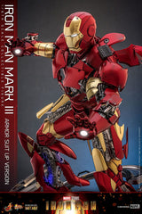 Iron Man Movie Masterpiece Diecast Action Figure 1/6 Iron Man Mark III (Armor Suit Up Version) 32 cm 4895228622532