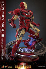 Iron Man Movie Masterpiece Diecast Action Figure 1/6 Iron Man Mark III (Armor Suit Up Version) 32 cm 4895228622532