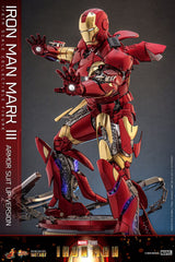 Iron Man Movie Masterpiece Diecast Action Figure 1/6 Iron Man Mark III (Armor Suit Up Version) 32 cm 4895228622532