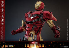 Iron Man Movie Masterpiece Diecast Action Figure 1/6 Iron Man Mark III (Armor Suit Up Version) 32 cm 4895228622532