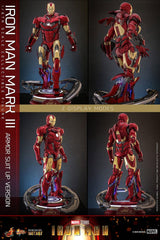 Iron Man Movie Masterpiece Diecast Action Figure 1/6 Iron Man Mark III (Armor Suit Up Version) 32 cm 4895228622532