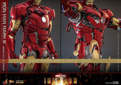 Iron Man Movie Masterpiece Diecast Action Figure 1/6 Iron Man Mark III (Armor Suit Up Version) 32 cm 4895228622532