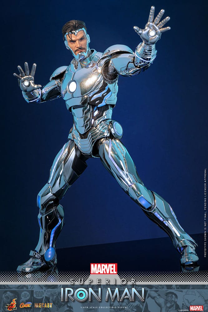 Marvel Comic Diecast Masterpiece Action Figure 1/6 Superior Iron Man 32 cm 4895228622723