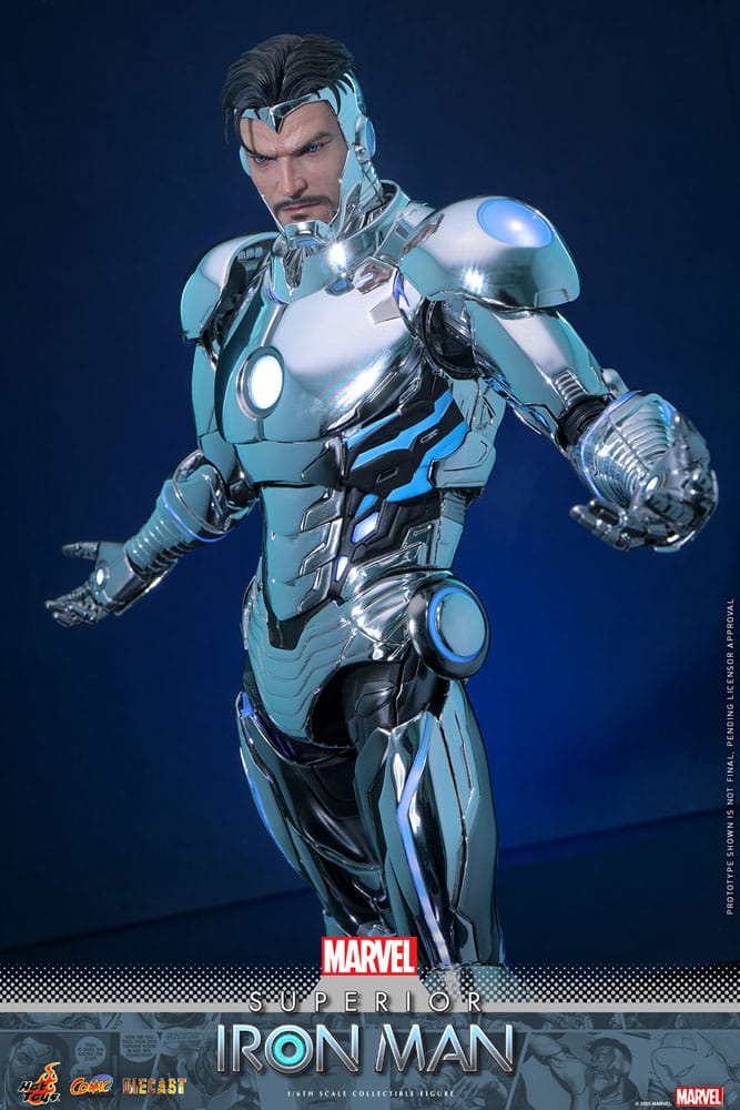Marvel Comic Diecast Masterpiece Action Figure 1/6 Superior Iron Man 32 cm 4895228622723