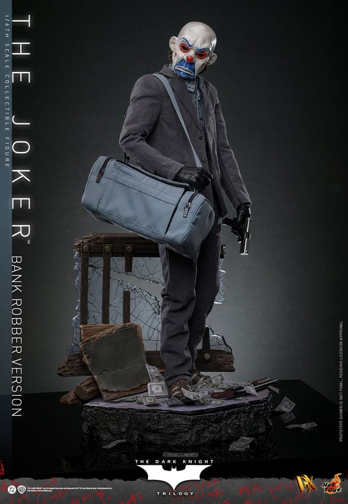 The Dark Knight DX Action Figure 1/6 The Joker (Bank Robber Version) 30 cm 4895228622594