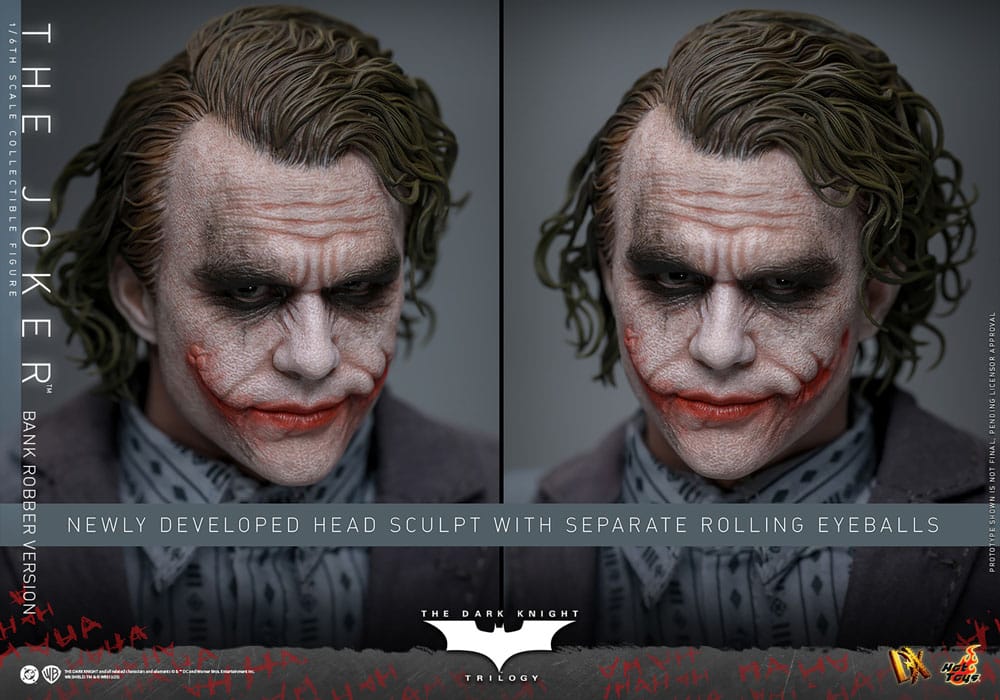 The Dark Knight DX Action Figure 1/6 The Joker (Bank Robber Version) 30 cm 4895228622594
