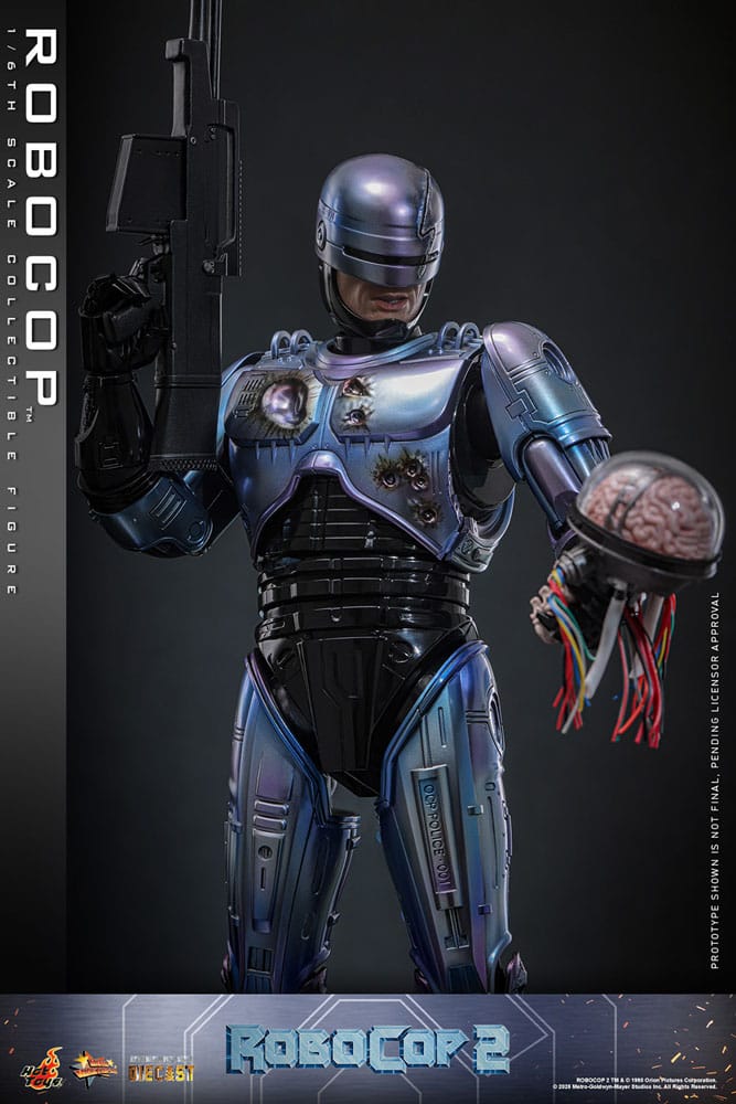 RoboCop 2 Movie Masterpiece Diecast Action Figure 1/6 RoboCop 30 cm 4895228622747