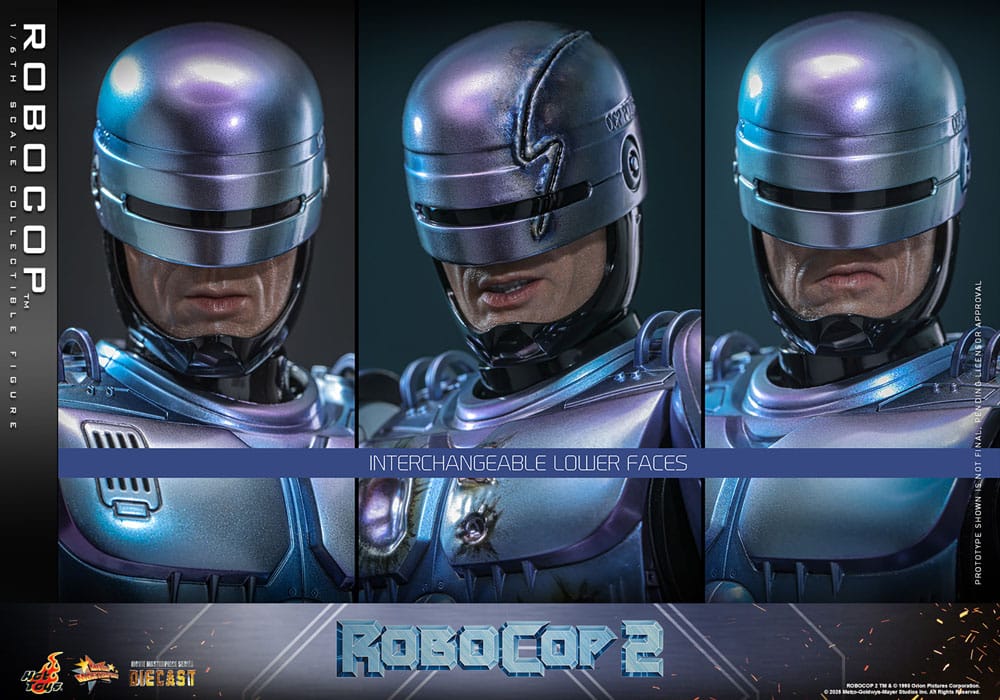 RoboCop 2 Movie Masterpiece Diecast Action Figure 1/6 RoboCop 30 cm 4895228622747