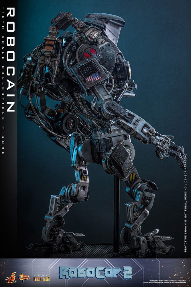 RoboCop 2 Movie Masterpiece Diecast Action Figure 1/6 RoboCain 40 cm 4895228622761
