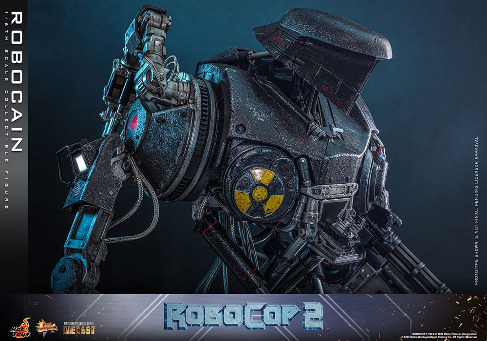 RoboCop 2 Movie Masterpiece Diecast Action Figure 1/6 RoboCain 40 cm 4895228622761