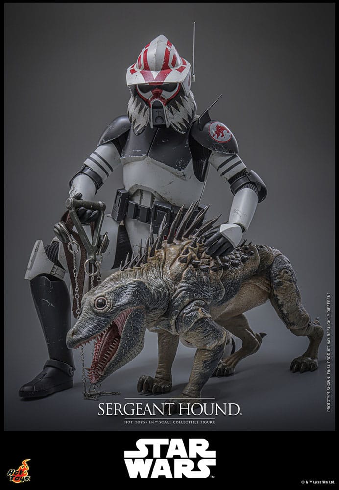 Star Wars: The Clone Wars Action Figure 1/6 Sergeant Hound 30 cm 4895228623225