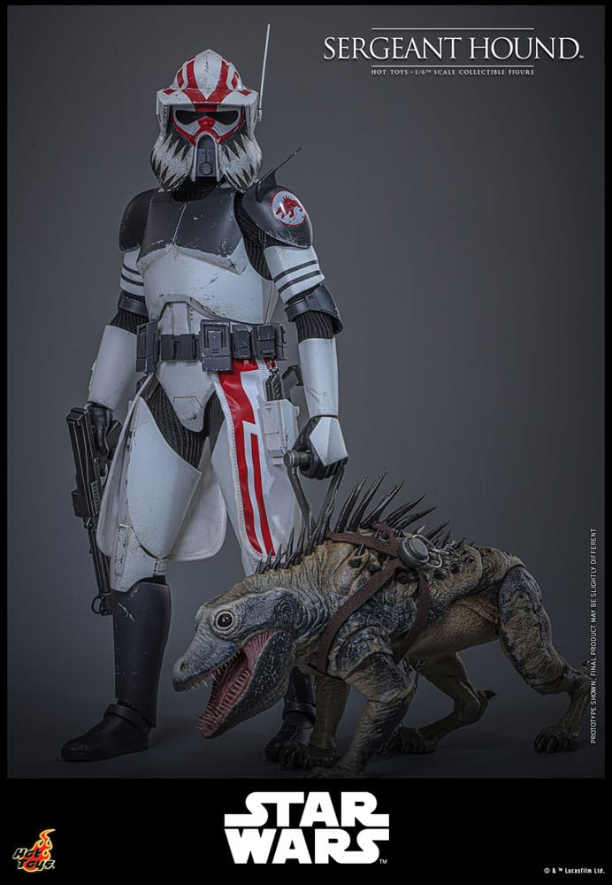 Star Wars: The Clone Wars Action Figure 1/6 Sergeant Hound 30 cm 4895228623225