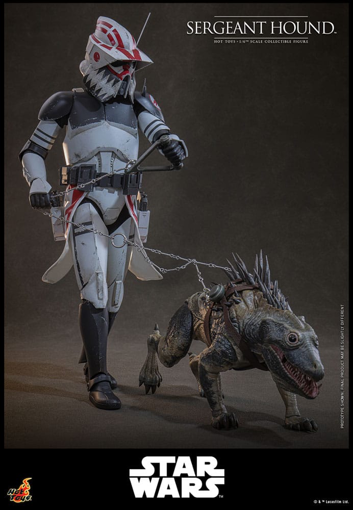 Star Wars: The Clone Wars Action Figure 1/6 Sergeant Hound 30 cm 4895228623225