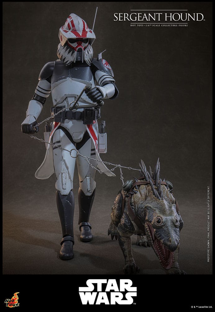 Star Wars: The Clone Wars Action Figure 1/6 Sergeant Hound 30 cm 4895228623225