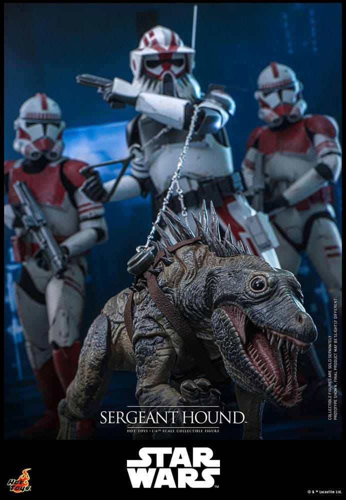 Star Wars: The Clone Wars Action Figure 1/6 Sergeant Hound 30 cm 4895228623225