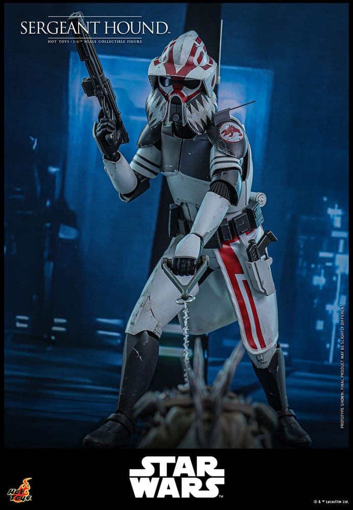 Star Wars: The Clone Wars Action Figure 1/6 Sergeant Hound 30 cm 4895228623225