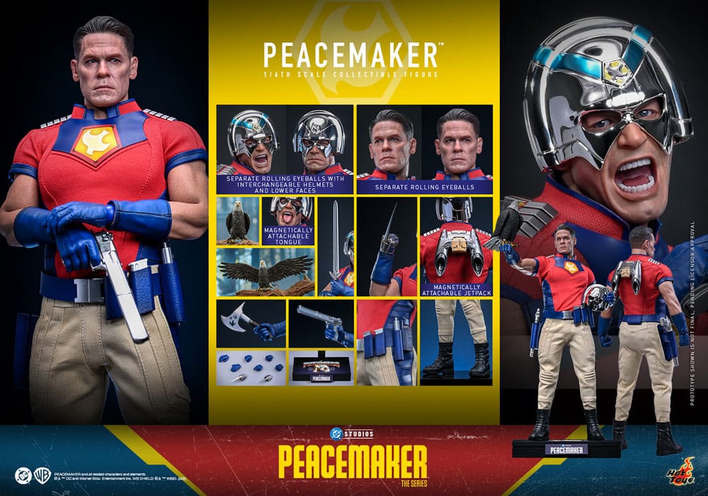 Peacemaker Action Figure 1/6 Peacemaker 31 cm 4895228623218