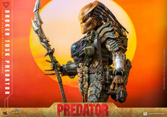 Alien vs. Predator Comic Masterpiece Action Figure 1/6 Broken Tusk Predator 35 cm 4895228623423