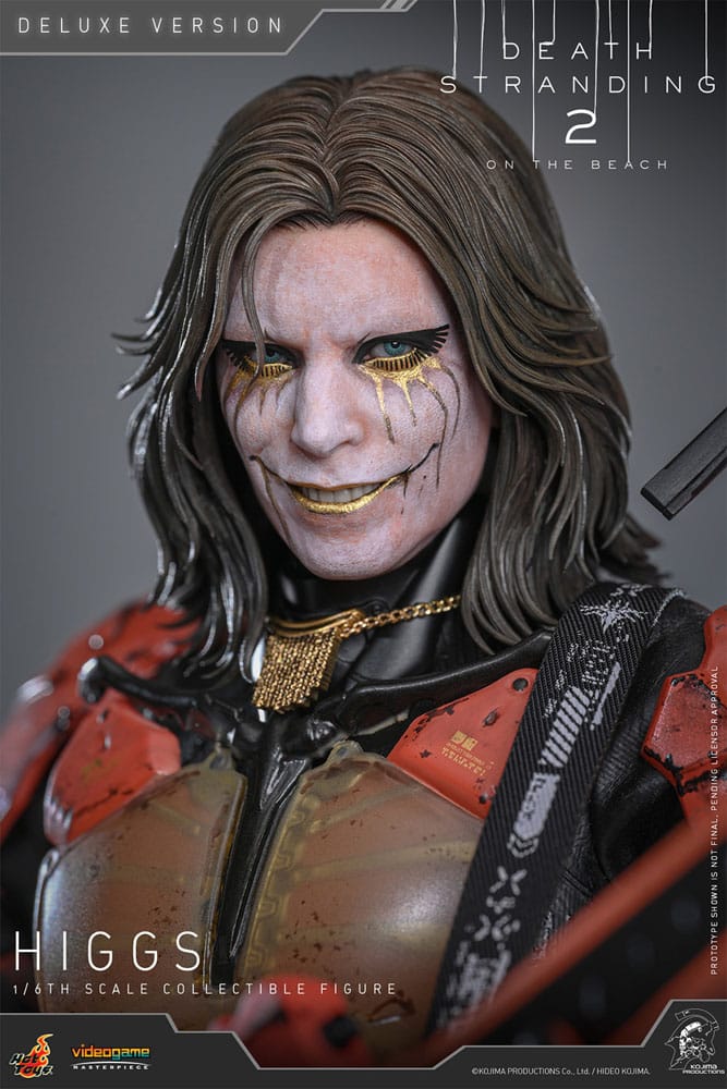 Death Stranding 2: On the Beach Videogame Masterpiece Action Figure 1/6 Higgs (Deluxe Version) 33 cm 4895228623539