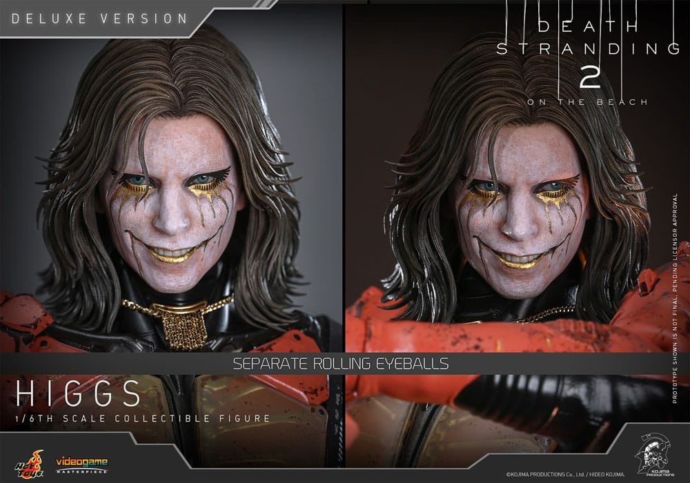 Death Stranding 2: On the Beach Videogame Masterpiece Action Figure 1/6 Higgs (Deluxe Version) 33 cm 4895228623539