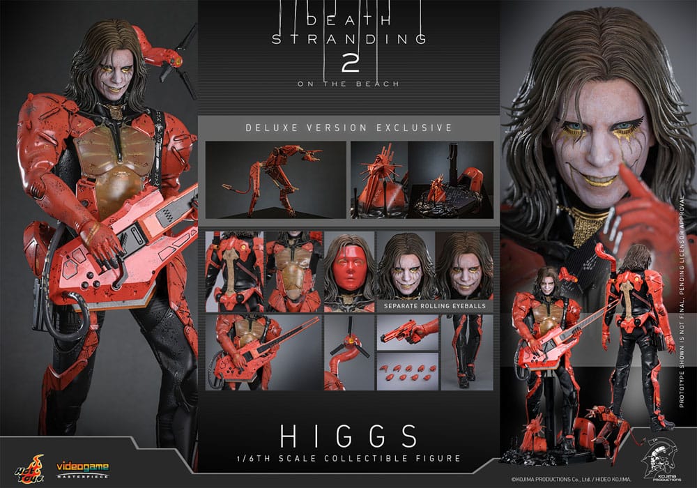 Death Stranding 2: On the Beach Videogame Masterpiece Action Figure 1/6 Higgs (Deluxe Version) 33 cm 4895228623539