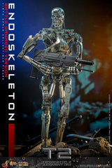 Terminator 2: Judgment Day Movie Masterpiece Die-cast  Action Figure 1/6 Endoskeleton (Battle Damaged Version) 31 cm 4895228623454