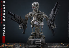 Terminator 2: Judgment Day Movie Masterpiece Die-cast  Action Figure 1/6 Endoskeleton (Battle Damaged Version) 31 cm 4895228623454
