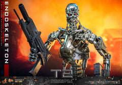 Terminator 2: Judgment Day Movie Masterpiece Die-cast  Action Figure 1/6 Endoskeleton (Battle Damaged Version) 31 cm 4895228623454