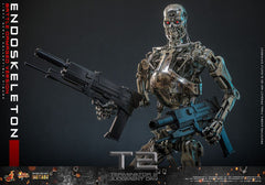 Terminator 2: Judgment Day Movie Masterpiece Die-cast  Action Figure 1/6 Endoskeleton (Battle Damaged Version) 31 cm 4895228623454