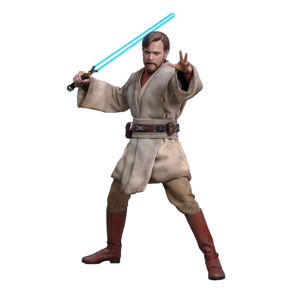 Star Wars: Episode III - Revenge of the Sith Movie Masterpiece Action Figure 1/6 Obi-Wan Kenobi (Mustafar) 31 cm 4895228623508