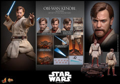 Star Wars: Episode III - Revenge of the Sith Movie Masterpiece Action Figure 1/6 Obi-Wan Kenobi (Mustafar) 31 cm 4895228623508